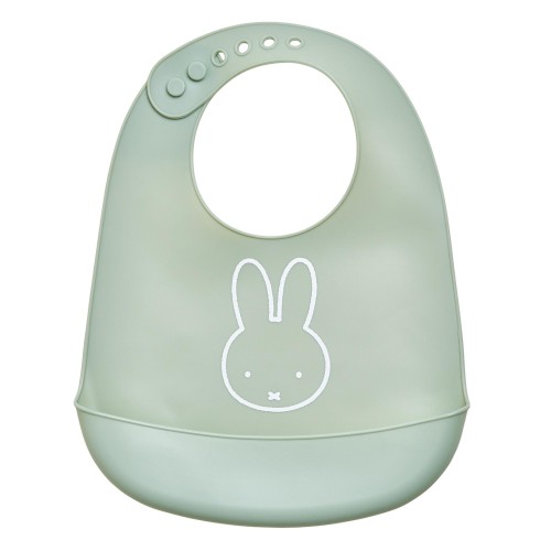 Σαλιάρα Σιλικόνης Miffy Green KOKO