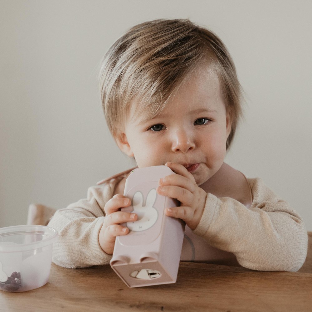 Σαλιάρα Σιλικόνης Miffy Pink KOKO