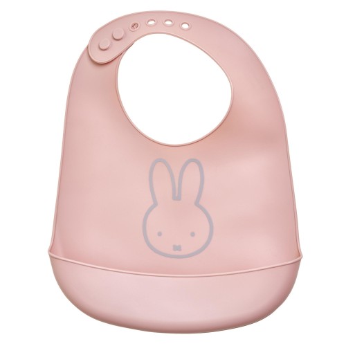 Σαλιάρα Σιλικόνης Miffy Pink KOKO