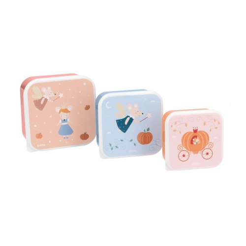 Σετ 3 Φαγητοδοχείων Mouse Fairies Tutete