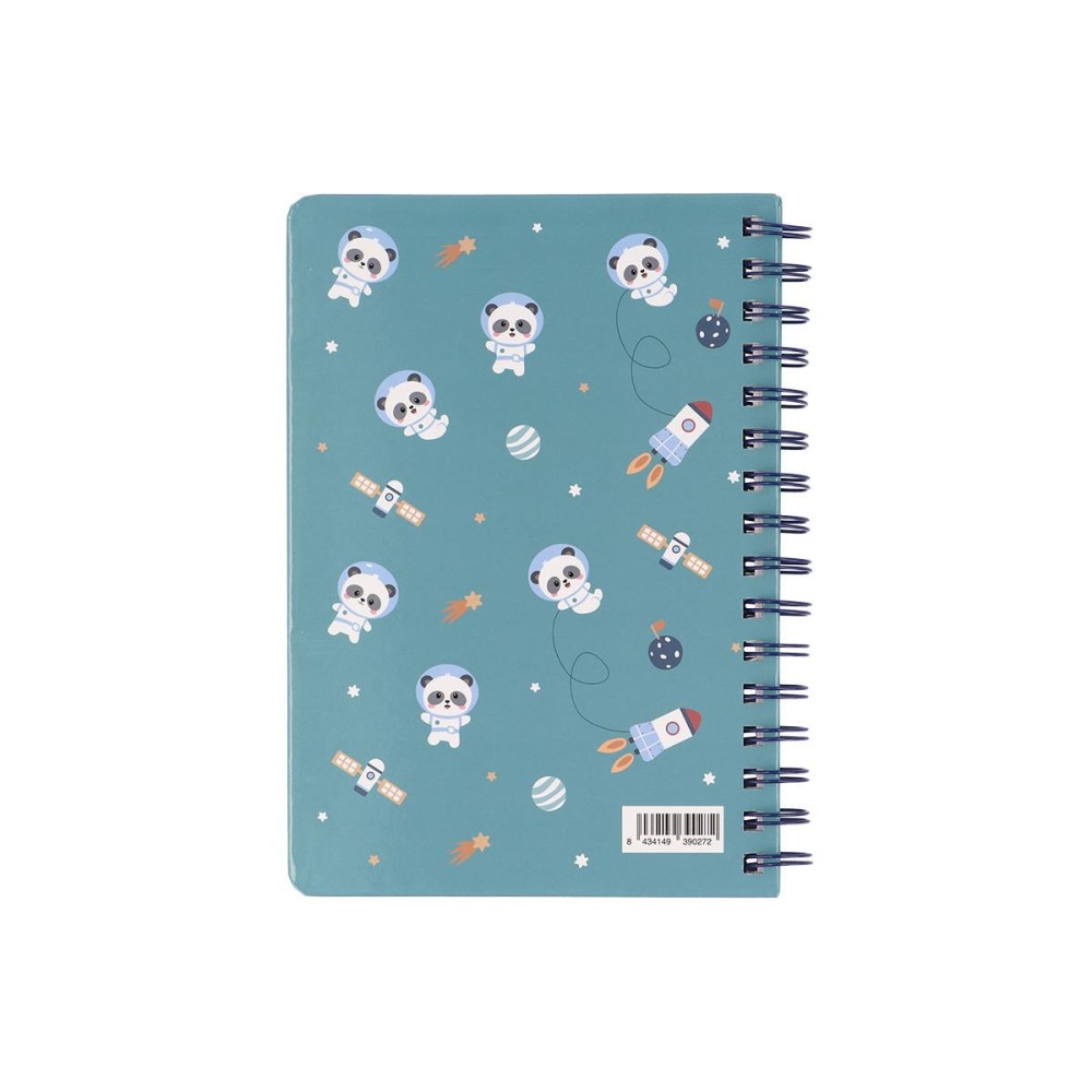 Μικρό Τετράδιο Pandas in Space Tutete