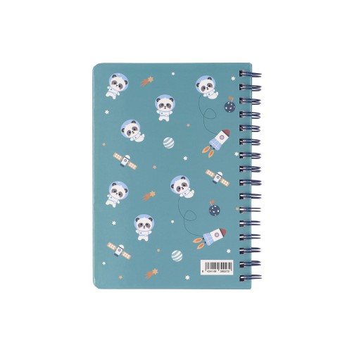 Μικρό Τετράδιο Pandas in Space Tutete