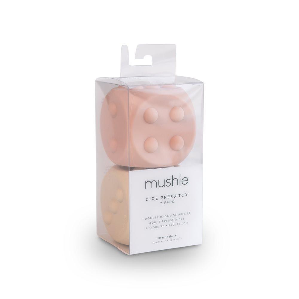 Παιχνίδι Dice Press Toy Blush/Shifting Sand Mushie